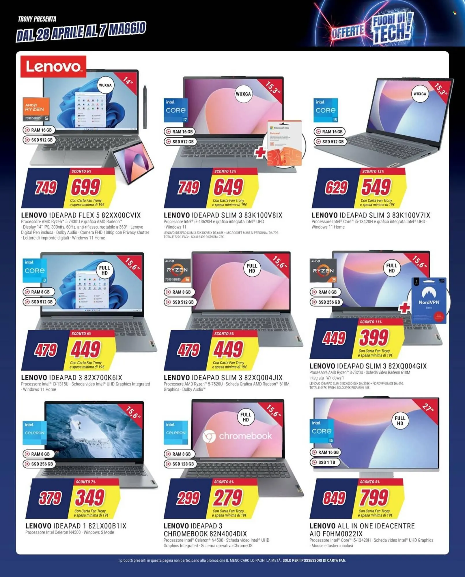 Volantino Trony da 28 aprile a 20 maggio di 2026 - Pagina del volantino 30