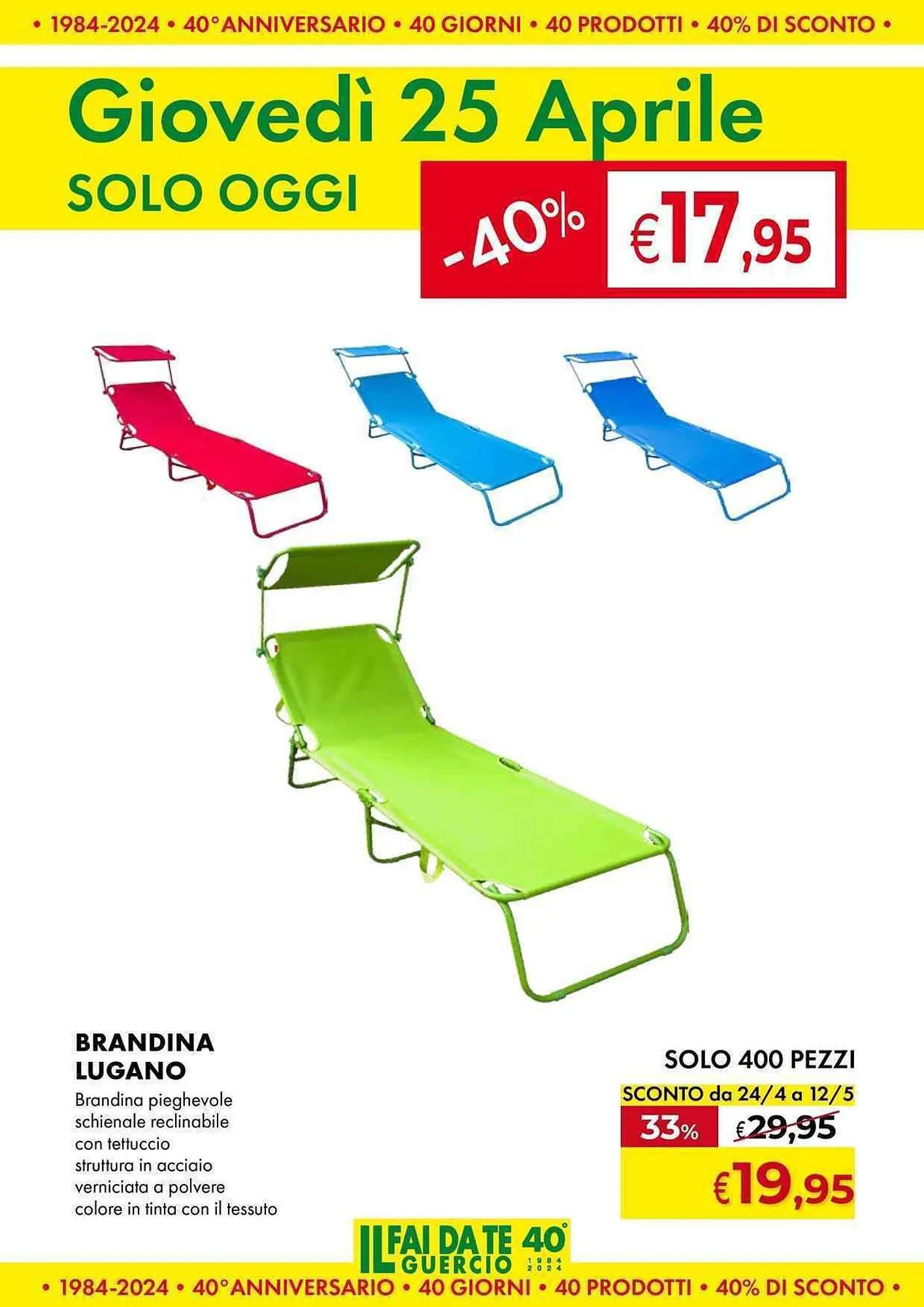 Volantino Il Fai Da Te Guercio da 25 aprile a 12 maggio di 2024 - Pagina del volantino 2