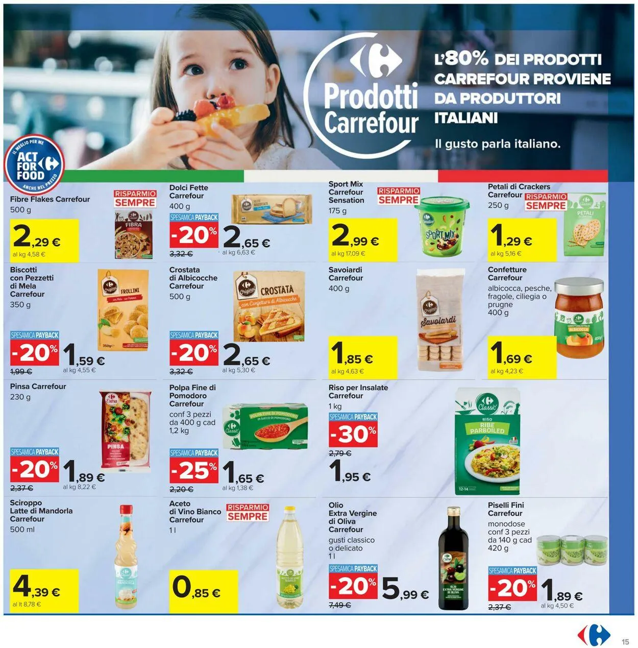 Carrefour Volantino attuale da 7 agosto a 20 agosto di 2025 - Pagina del volantino 15