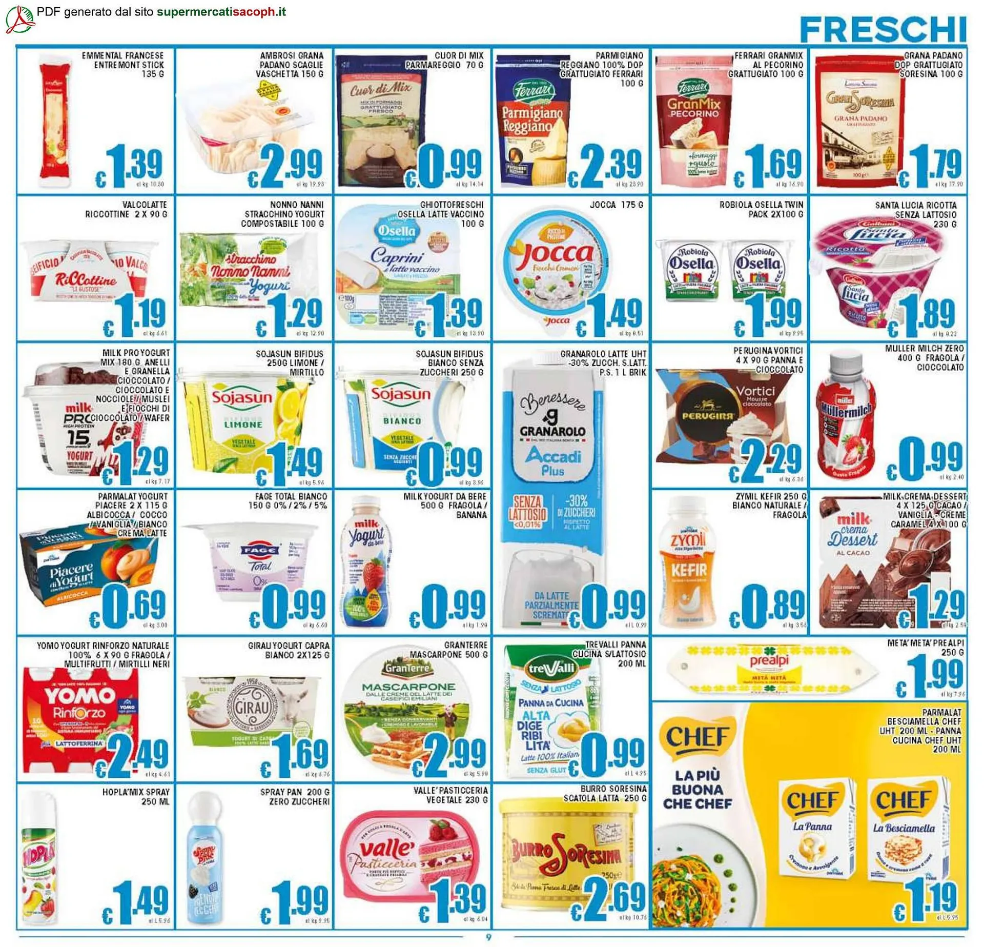 Volantino Sacoph da 17 marzo a 26 marzo di 2026 - Pagina del volantino 9