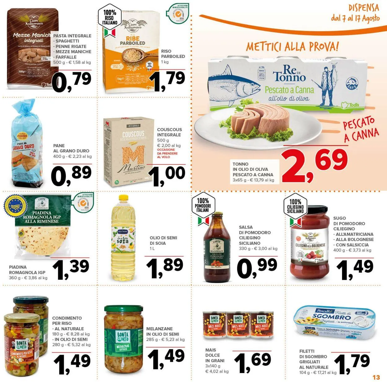 Todis Volantino attuale da 15 ottobre a 29 ottobre di 2025 - Pagina del volantino 13