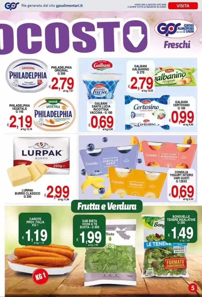 Sottocosto da 1 aprile a 10 aprile di 2025 - Pagina del volantino 5