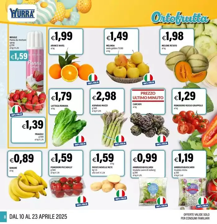 Catalogo Hurrà Discount da 10 aprile a 23 aprile di 2025 - Pagina del volantino 8