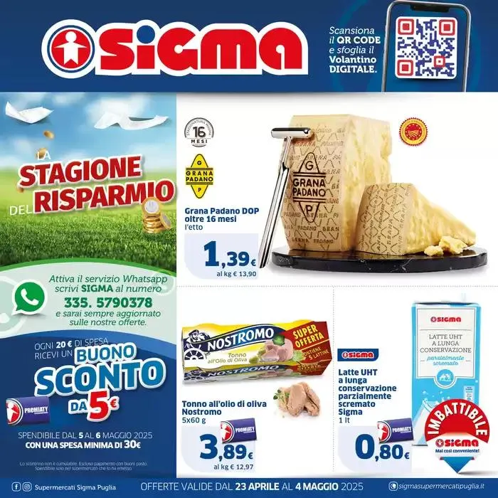 Stagione del risparmio da 23 aprile a 4 maggio di 2025 - Pagina del volantino 1