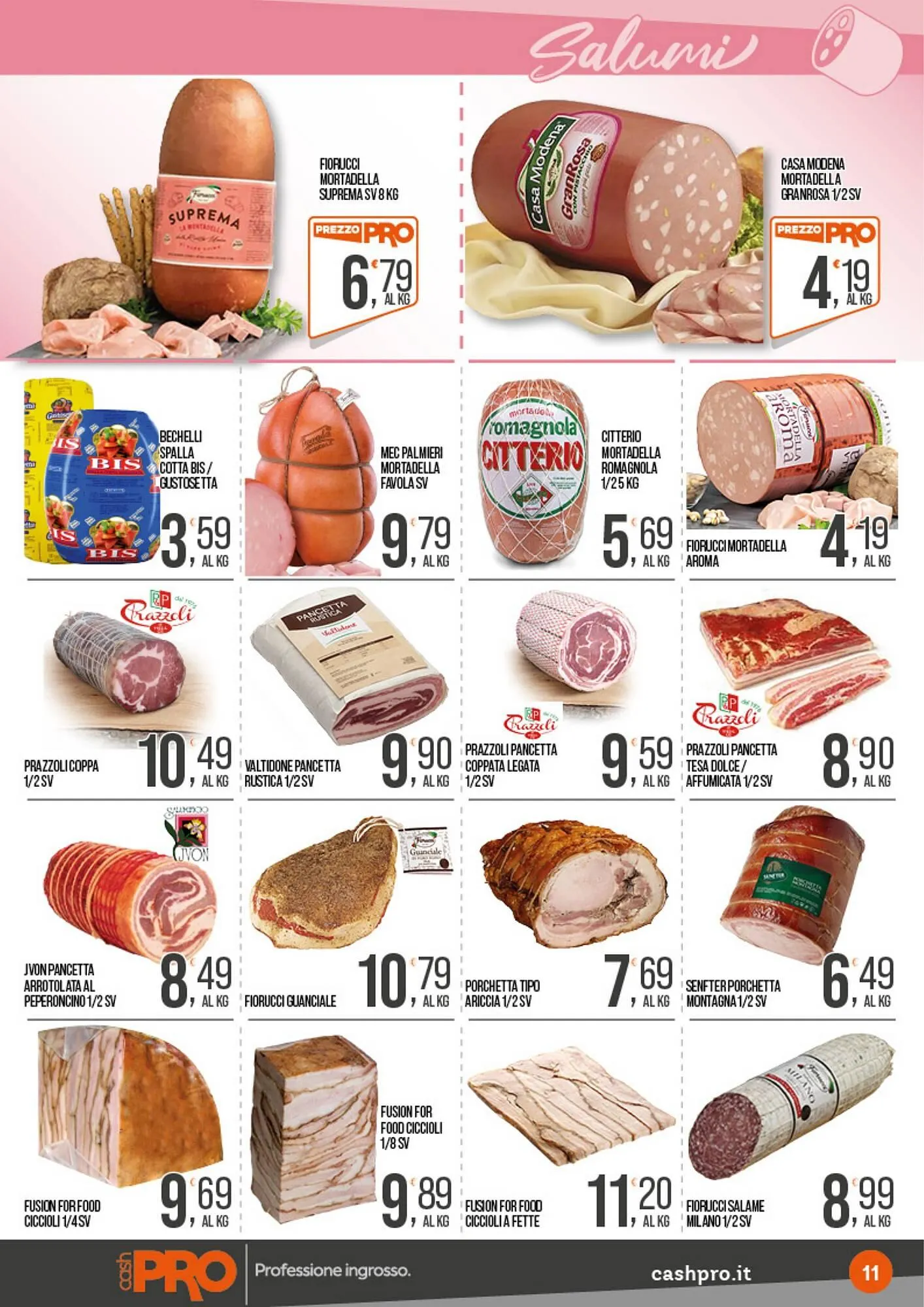 Volantino Cash pro da 24 marzo a 6 aprile di 2025 - Pagina del volantino 11