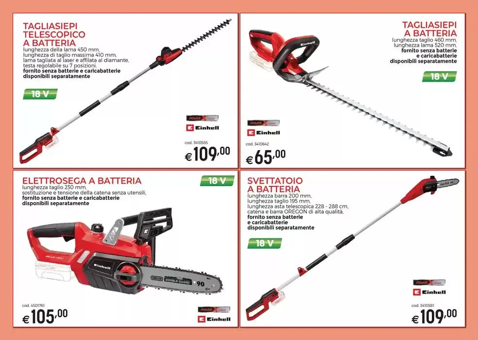 Macchine da giardino da 19 marzo a 22 settembre di 2025 - Pagina del volantino 21