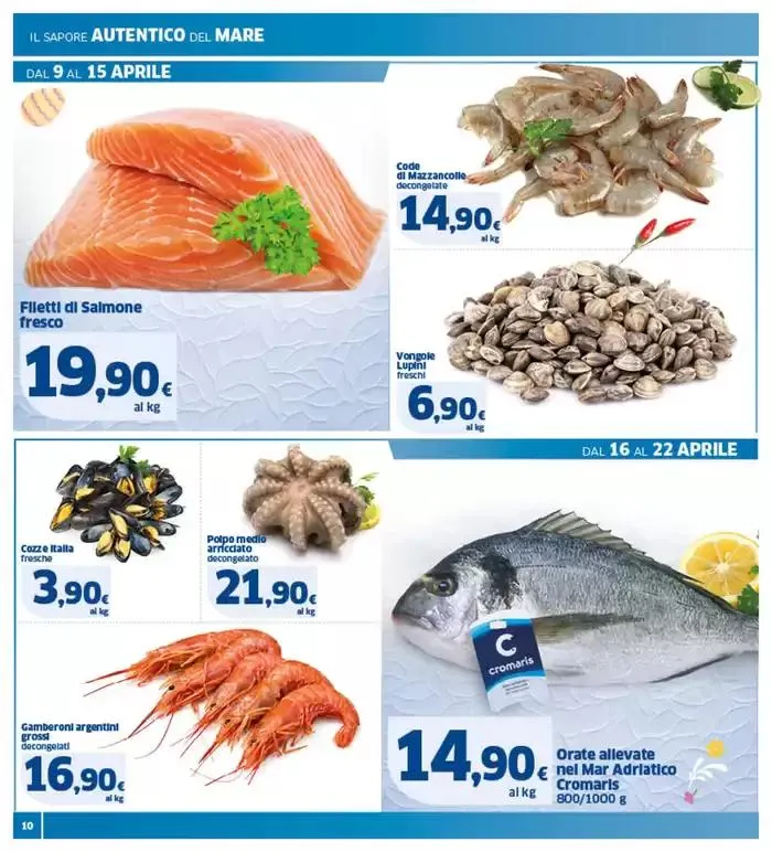 Buona Pasqua da 9 aprile a 22 aprile di 2025 - Pagina del volantino 10