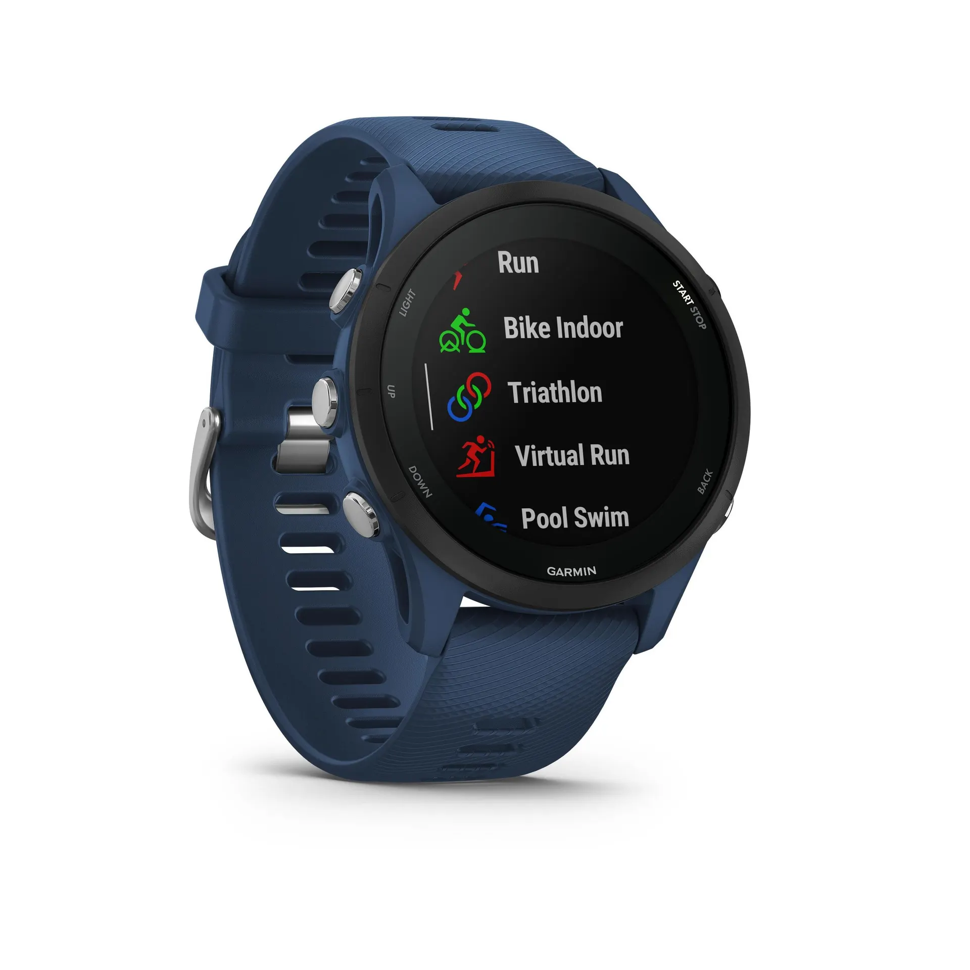 Orologio gps Garmin FORERUNNER 255 blu