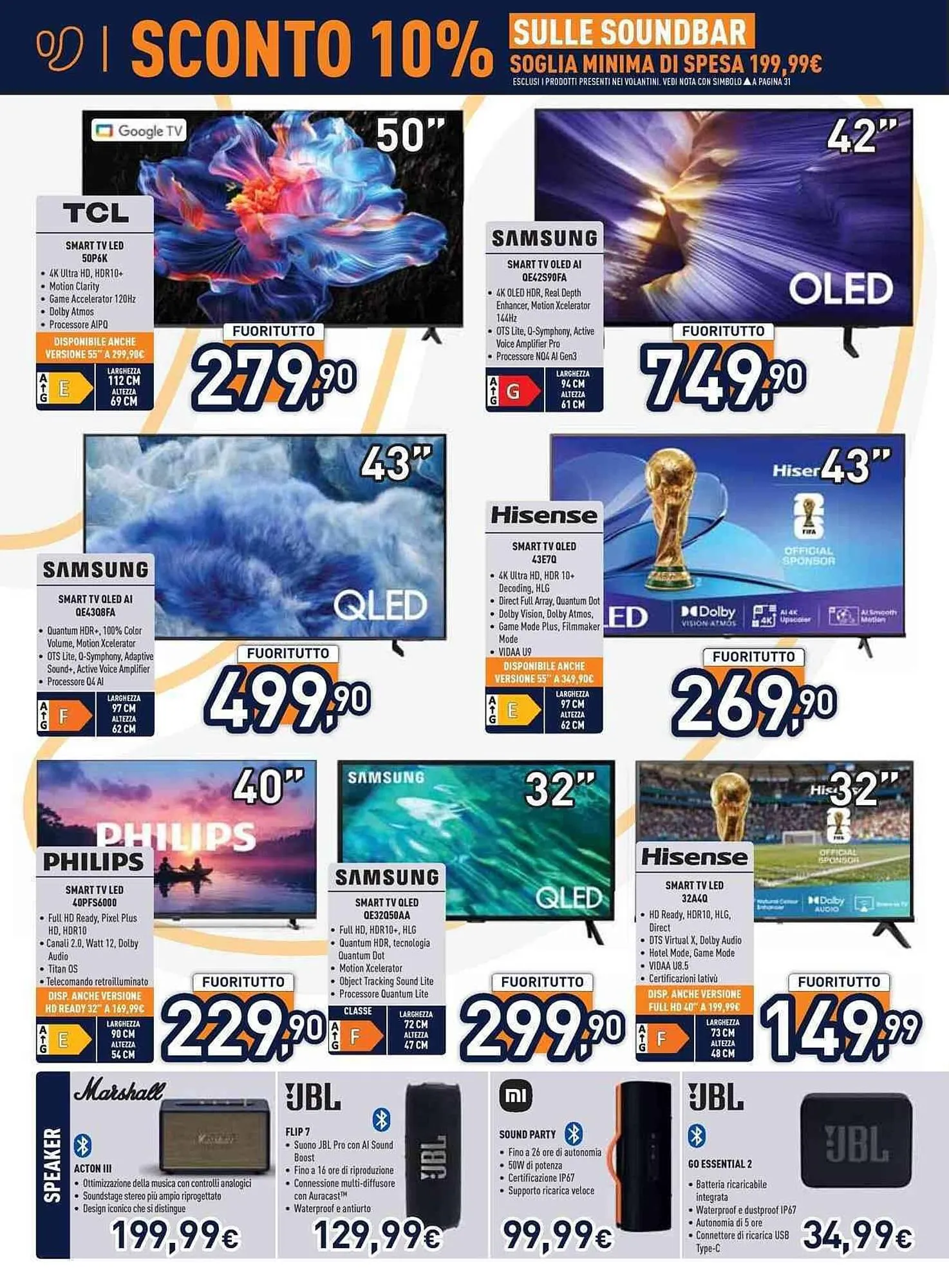 Volantino Unieuro da 16 gennaio a 29 gennaio di 2026 - Pagina del volantino 4