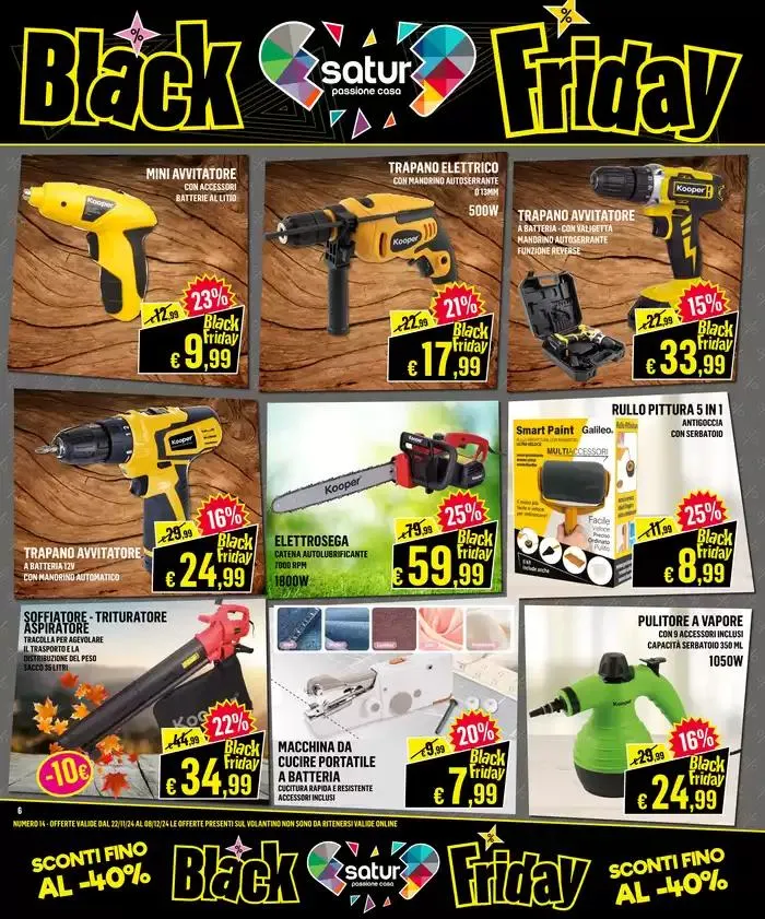 I veri sconti fino al -40% da 22 novembre a 8 dicembre di 2024 - Pagina del volantino 6