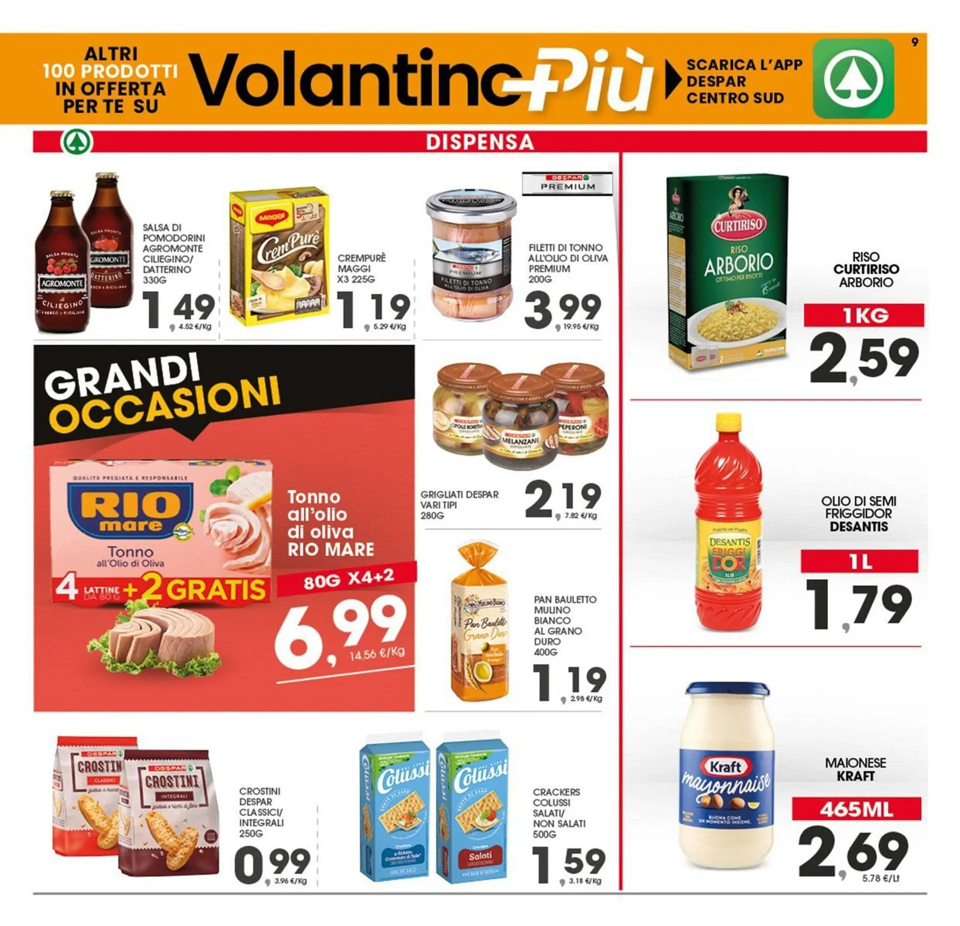 Volantino Eurospar da 27 dicembre a 7 gennaio di 2024 - Pagina del volantino 9