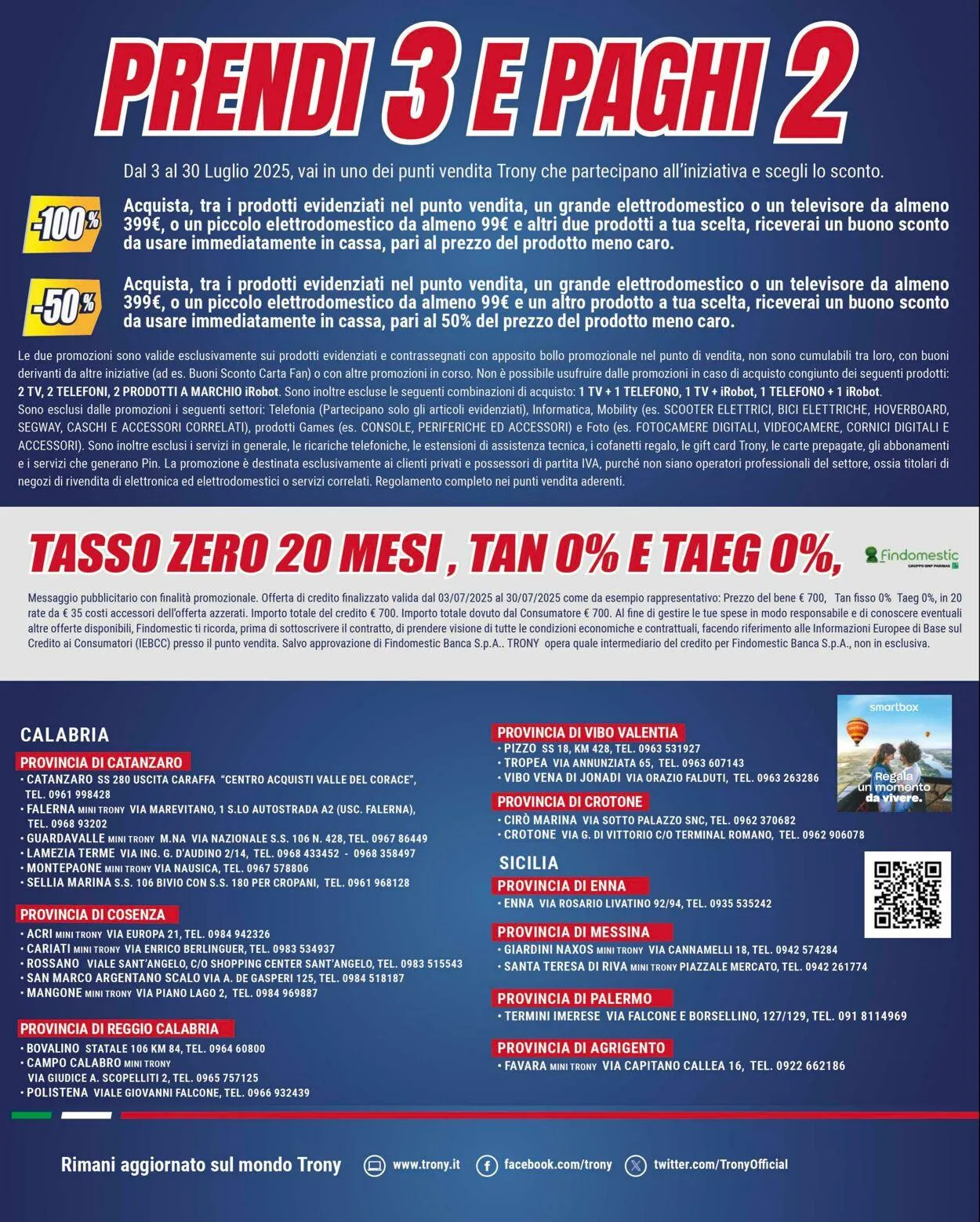Trony - Palermo Volantino attuale da 3 luglio a 30 luglio di 2025 - Pagina del volantino 41
