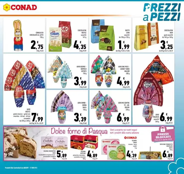 Prezzi a pezzi da 25 marzo a 7 aprile di 2025 - Pagina del volantino 19