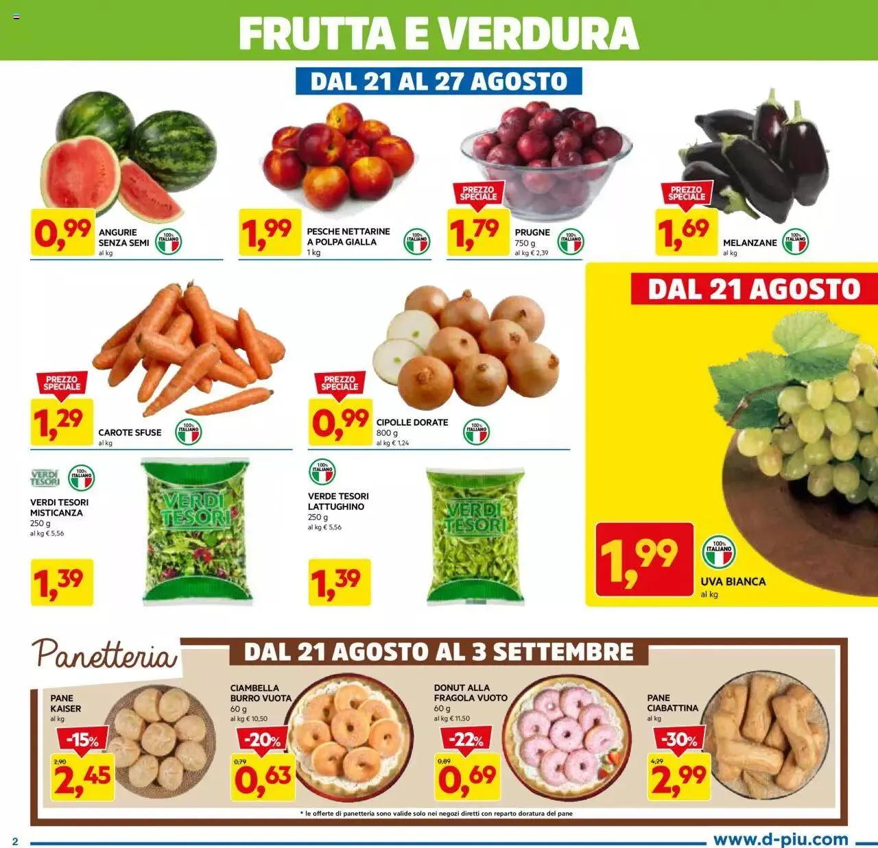 Volantino D Più da 21 agosto a 3 settembre di 2023 - Pagina del volantino 2