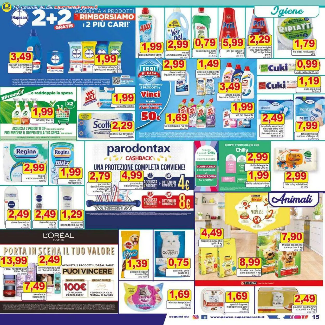 Pewex Volantino attuale da 8 agosto a 22 agosto di 2024 - Pagina del volantino 15