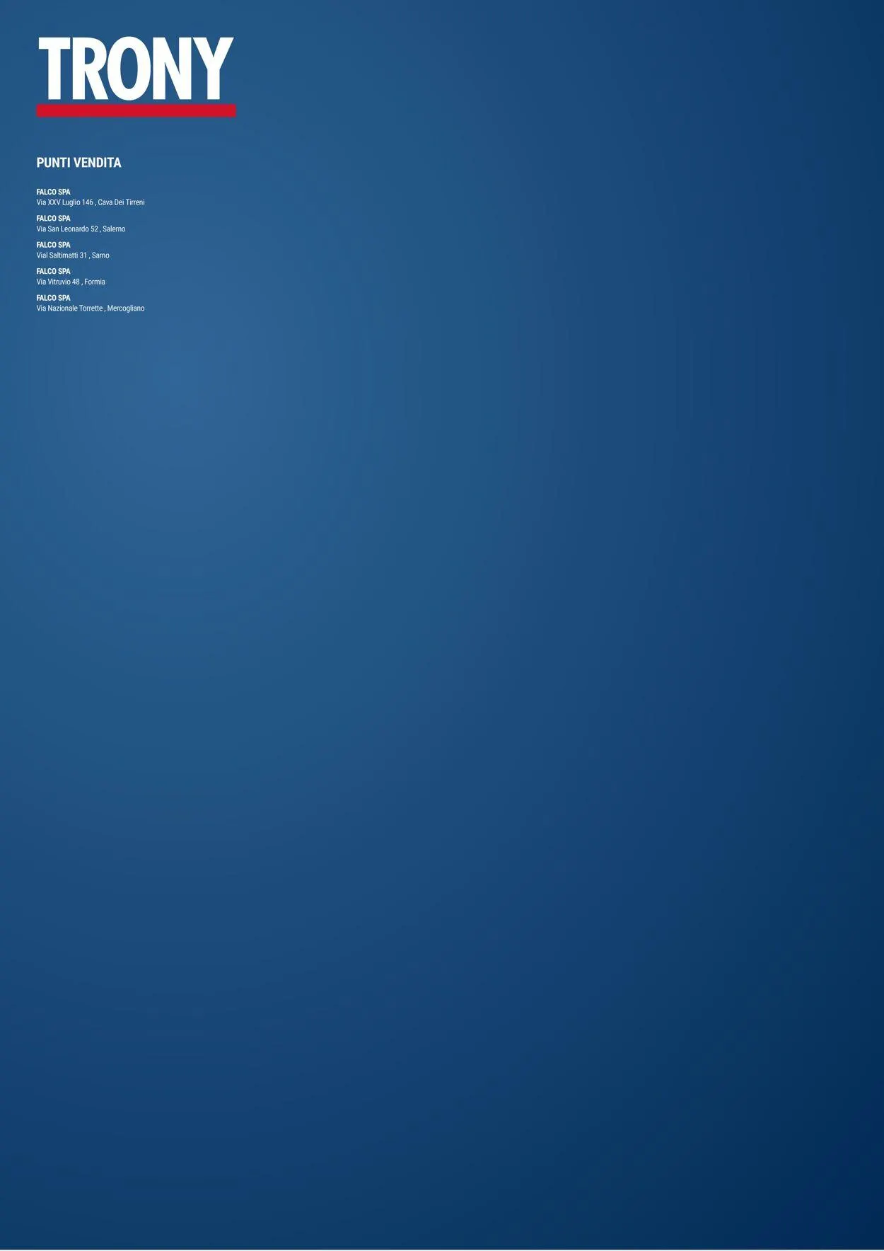 Trony - Napoli Volantino attuale da 3 luglio a 30 luglio di 2025 - Pagina del volantino 30