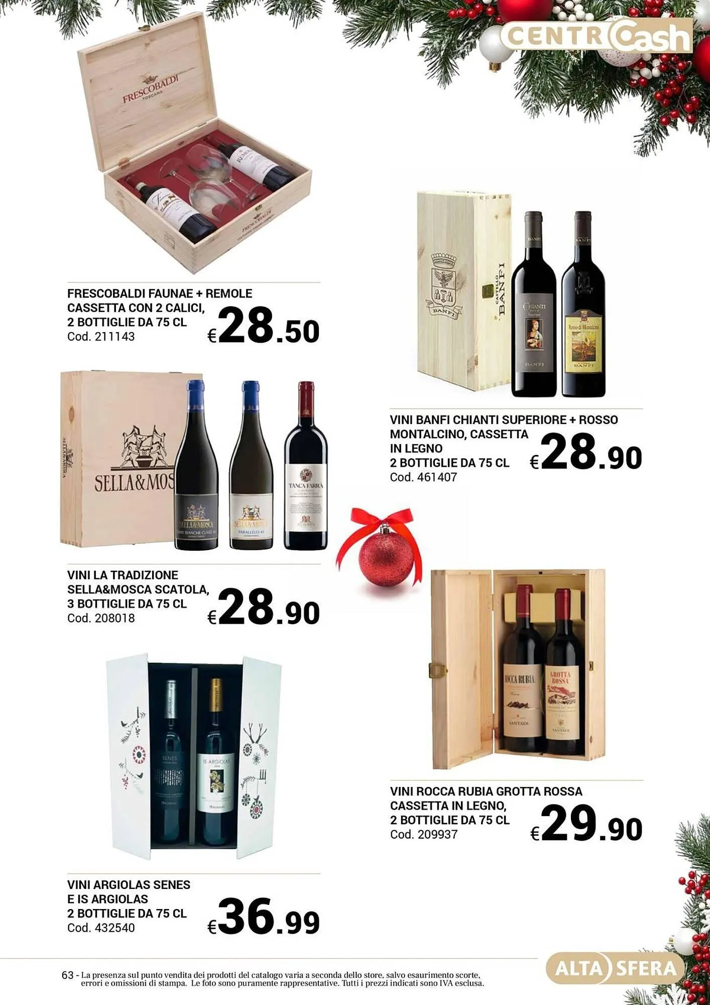 Volantino Centro Cash da 23 ottobre a 31 dicembre di 2025 - Pagina del volantino 63