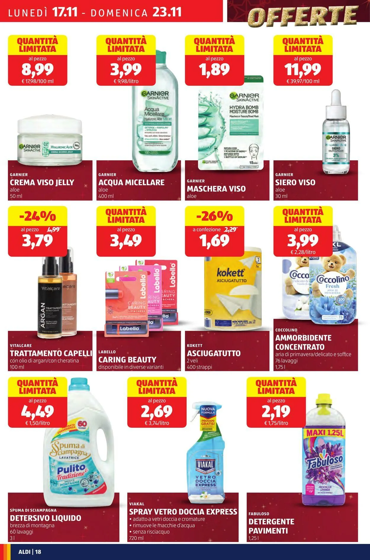 Aldi Volantino attuale da 17 novembre a 23 novembre di 2025 - Pagina del volantino 18