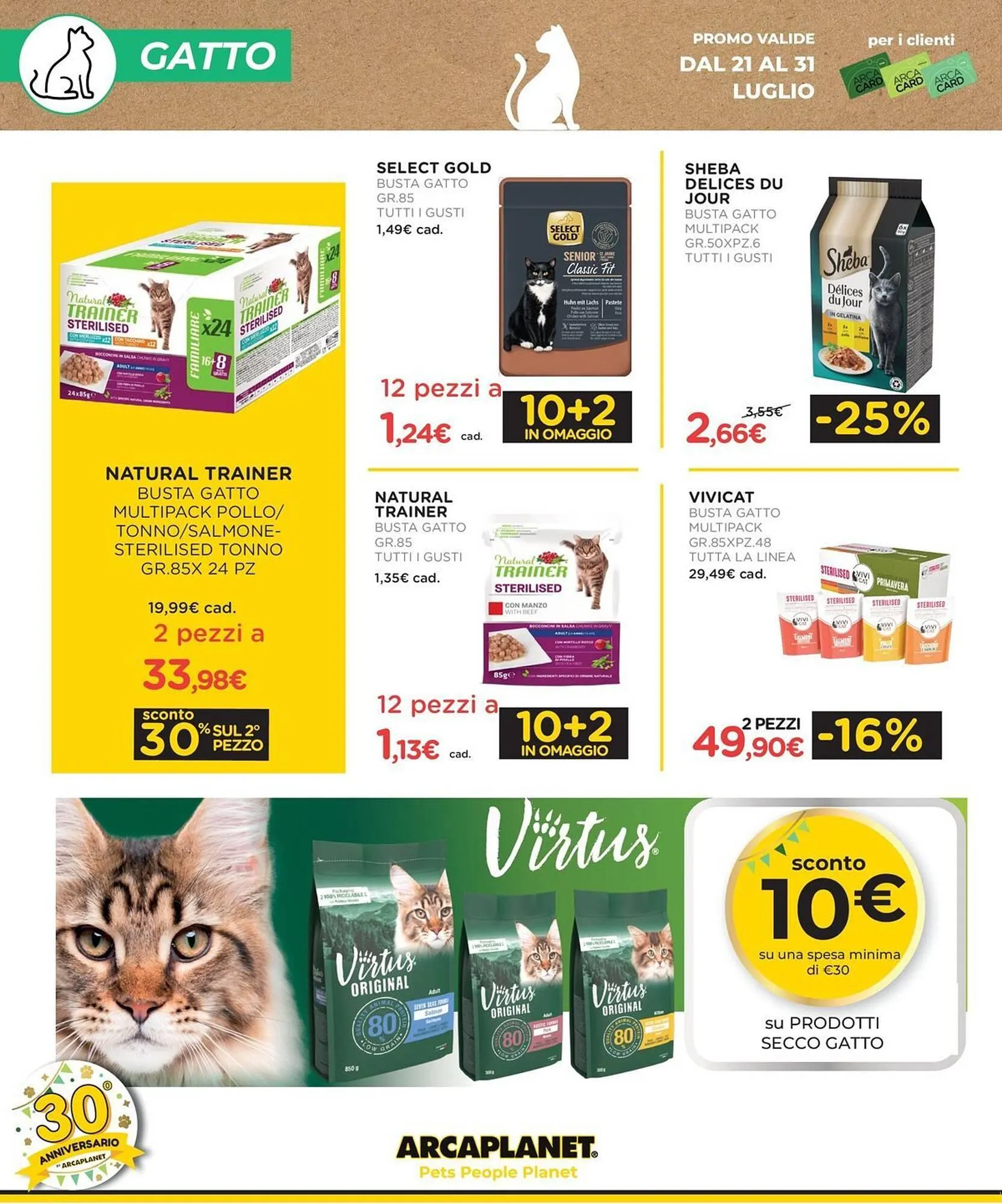 Volantino Arcaplanet da 21 luglio a 27 luglio di 2025 - Pagina del volantino 14