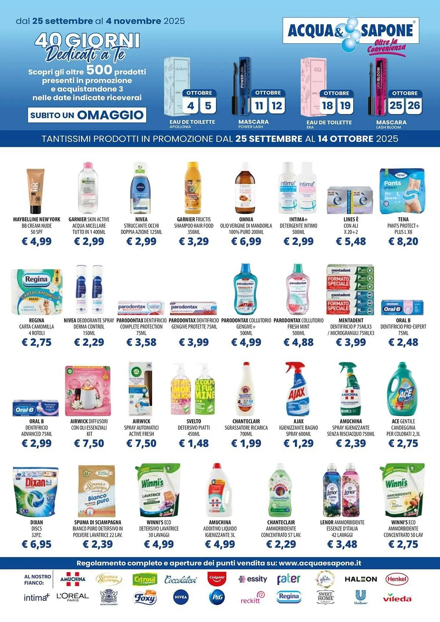 Volantino Acqua & Sapone da 1 ottobre a 31 ottobre di 2025 - Pagina del volantino 10