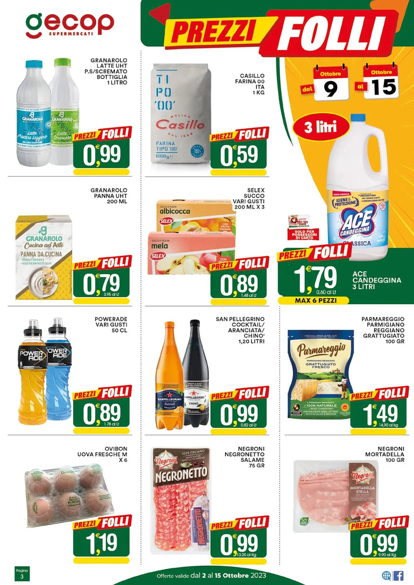 Volantino Gecop da 2 ottobre a 15 ottobre di 2023 - Pagina del volantino 3