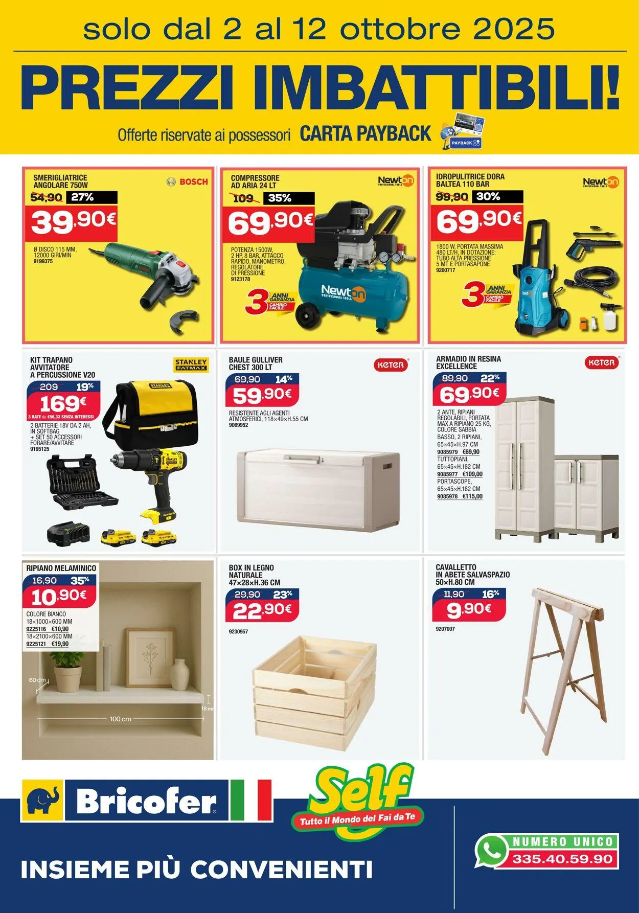 Bricofer - Perugia Volantino attuale da 30 settembre a 14 ottobre di 2025 - Pagina del volantino 2