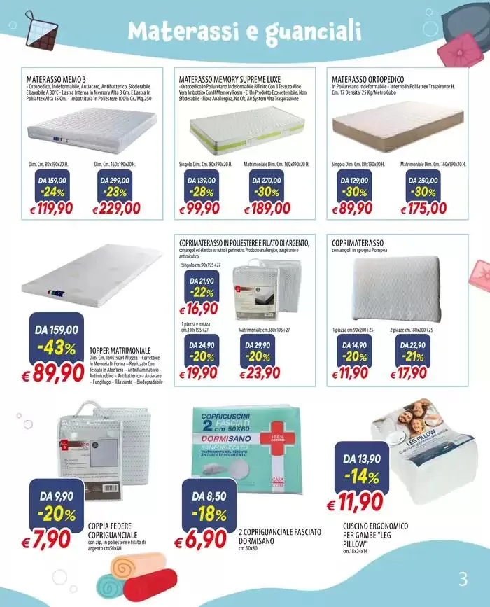 VIVI IL COMFORT PER LA TUA CASA! da 3 gennaio a 26 gennaio di 2025 - Pagina del volantino 3