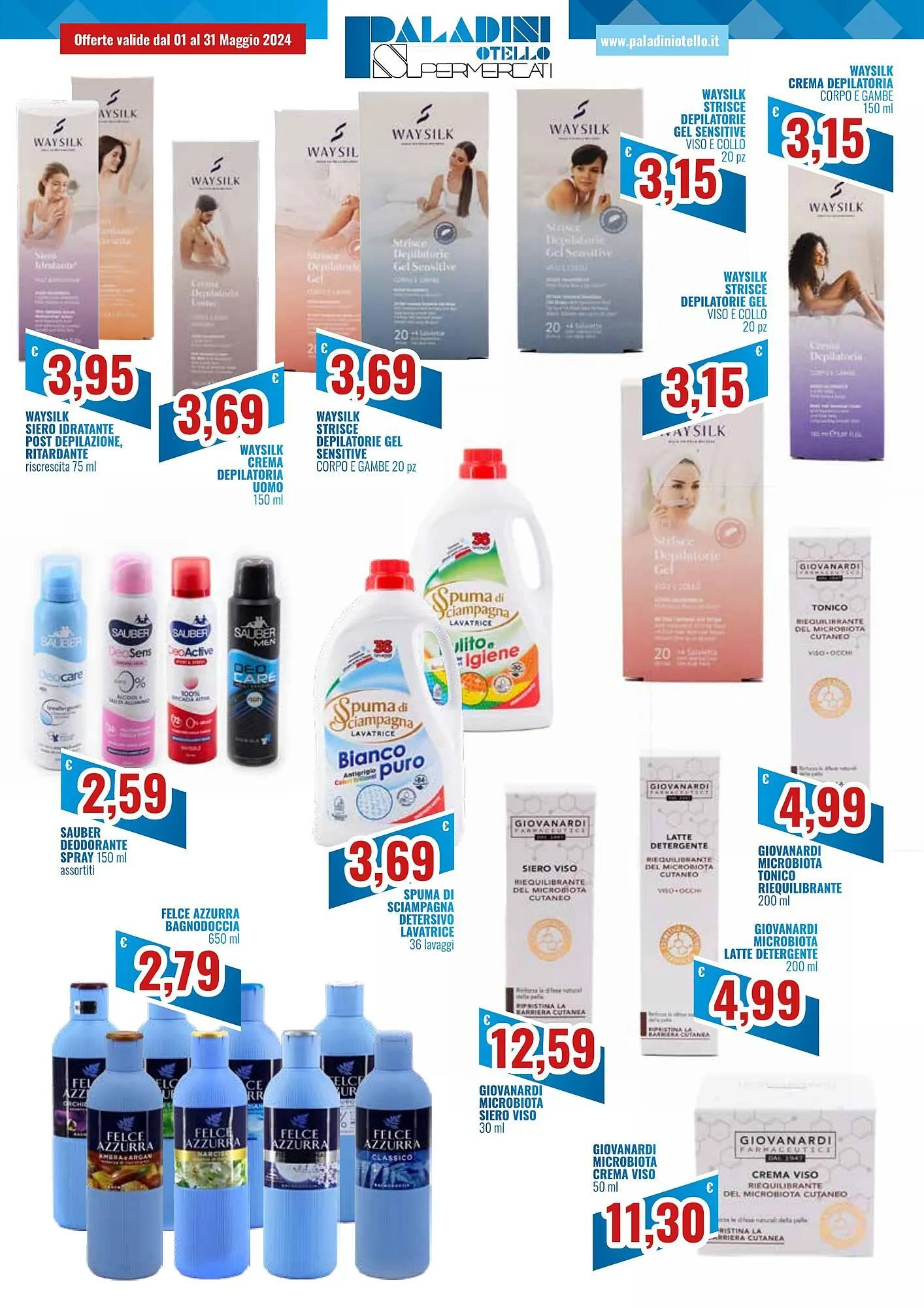Volantino Paladini Otello Supermercato da 1 maggio a 31 maggio di 2024 - Pagina del volantino 7