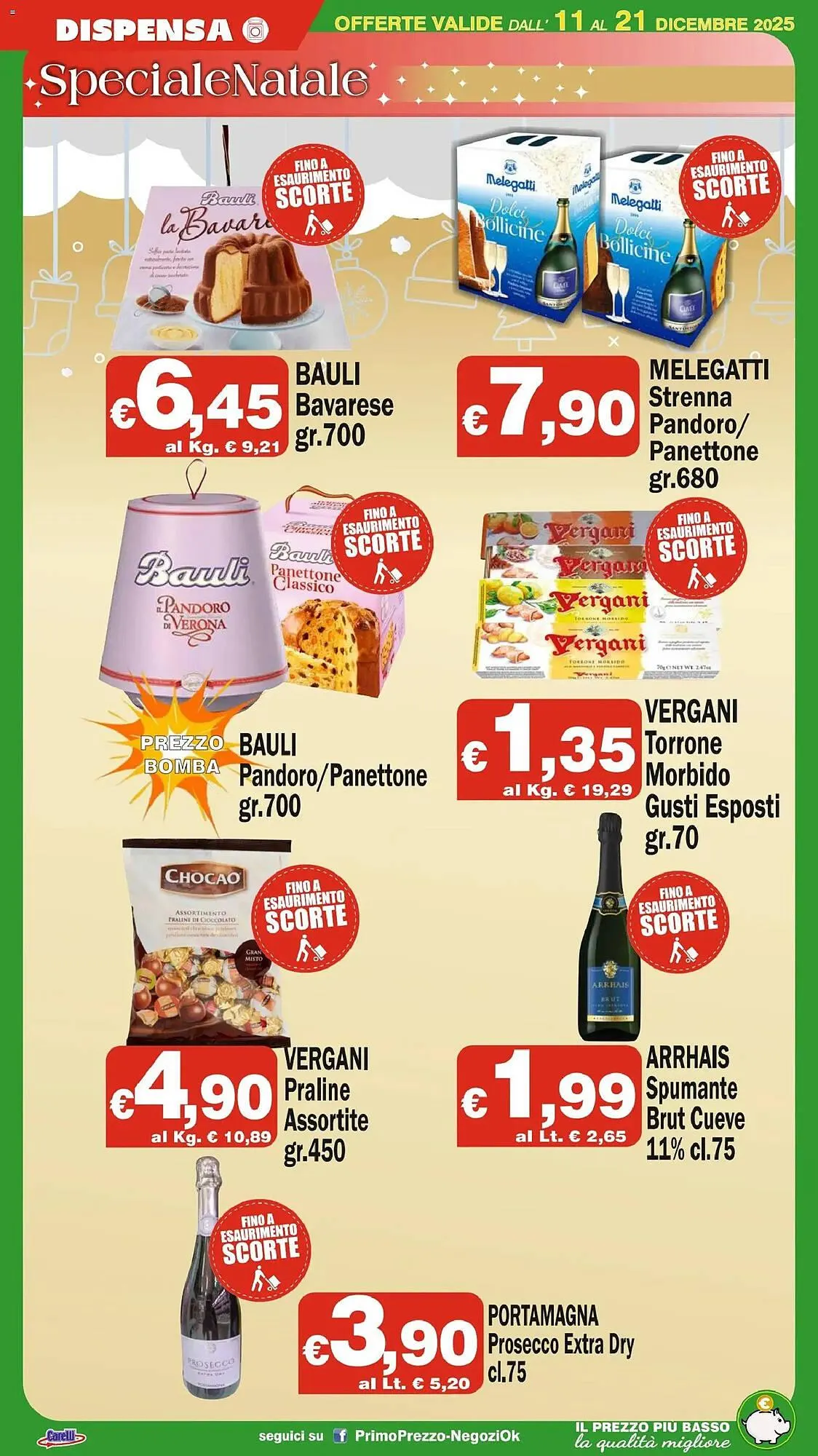 Volantino Primo Prezzo da 11 dicembre a 21 dicembre di 2025 - Pagina del volantino 18