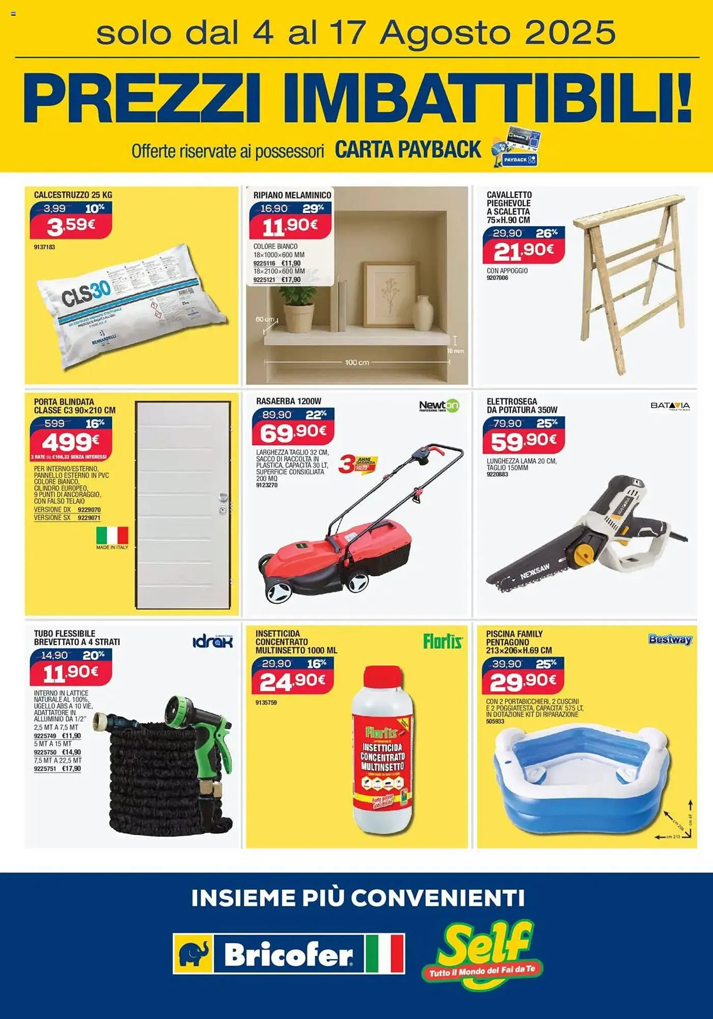 Volantino Bricofer da 4 agosto a 17 agosto di 2025 - Pagina del volantino 2