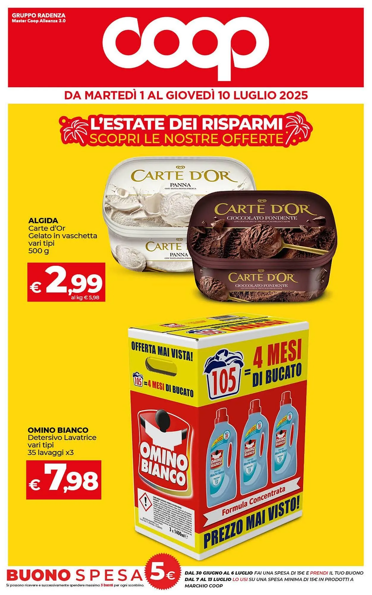 Volantino Coop Radenza da 1 luglio a 10 luglio di 2025 - Pagina del volantino 2