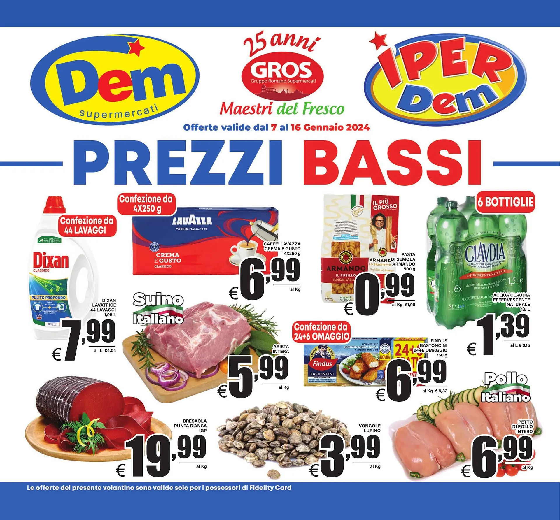 Volantino DEM da 7 gennaio a 16 gennaio di 2024 - Pagina del volantino 1