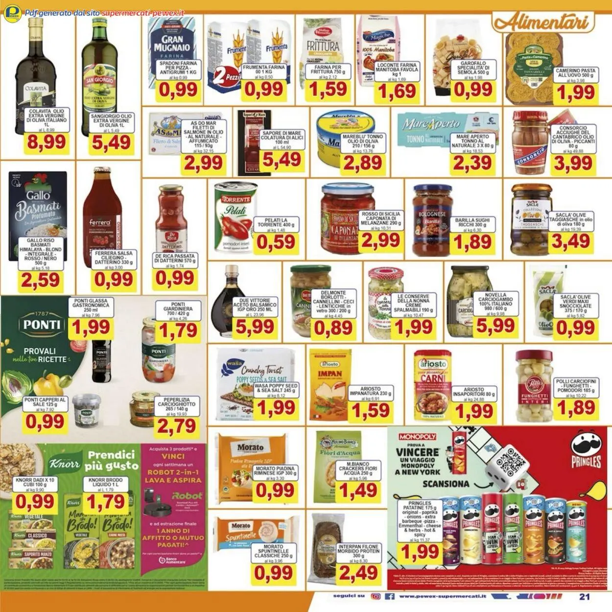 Pewex Volantino attuale da 29 dicembre a 12 gennaio di 2026 - Pagina del volantino 21