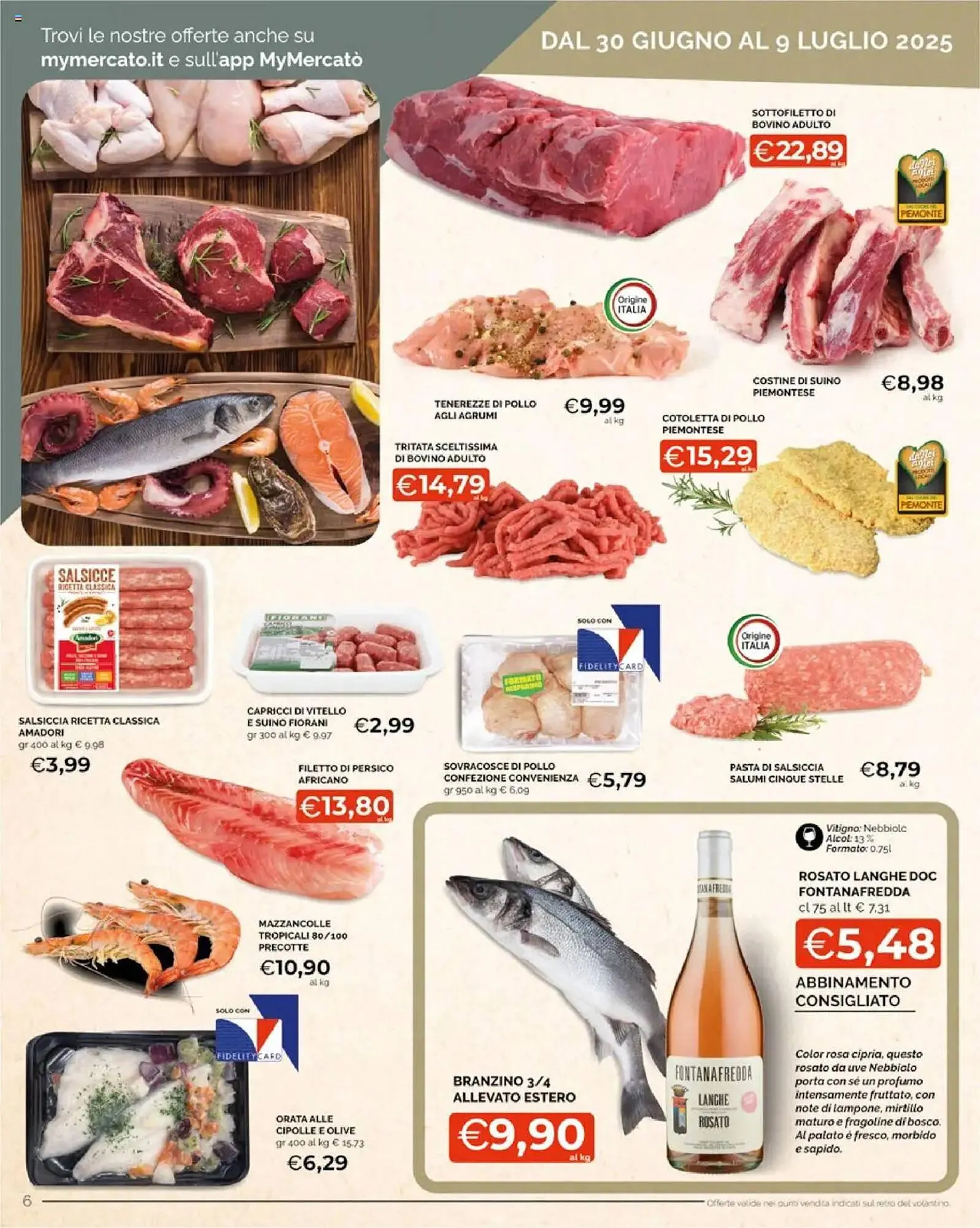 Volantino Mercatò Extra da 30 giugno a 9 luglio di 2025 - Pagina del volantino 6