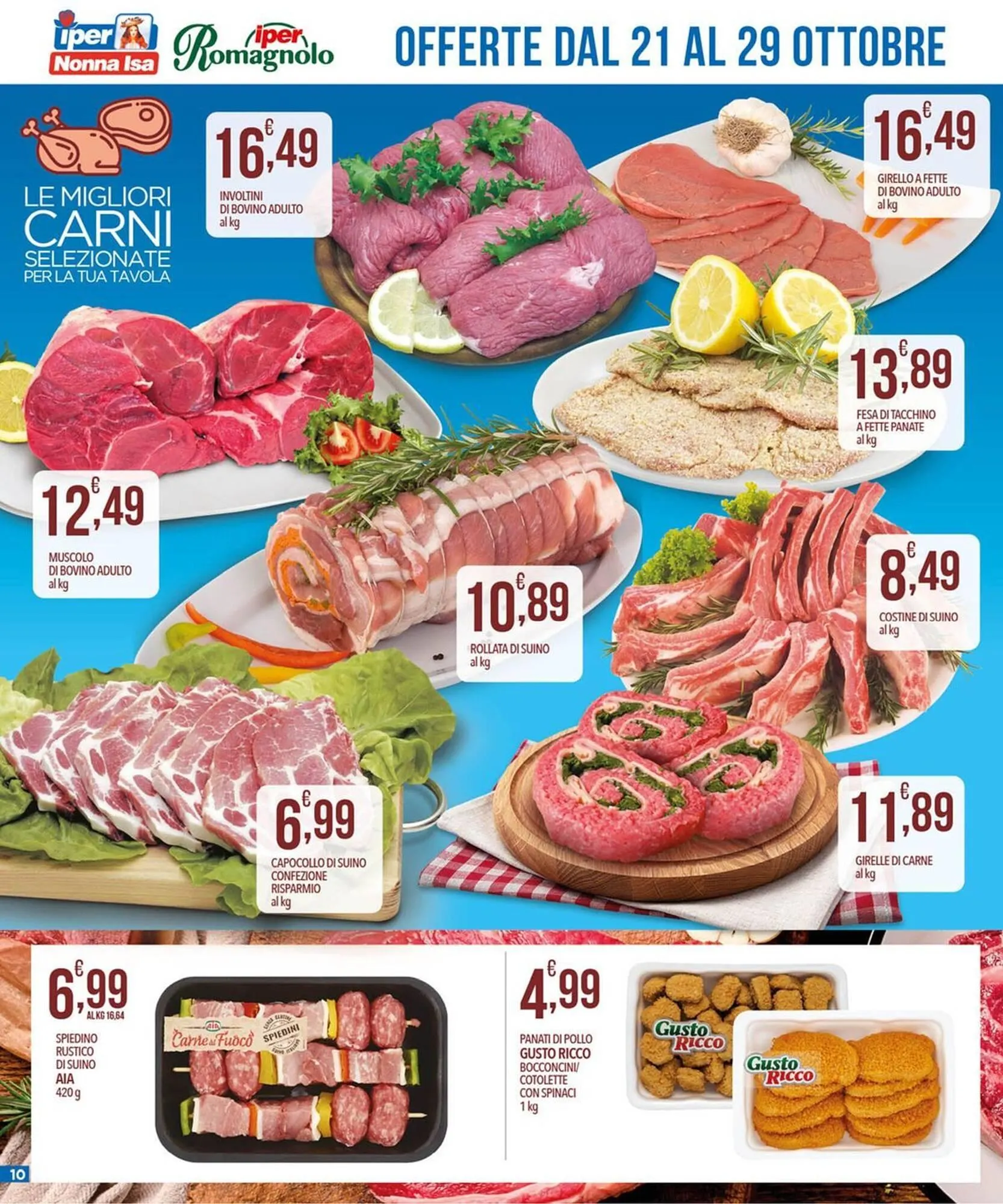 Volantino Iper Nonna Isa da 21 ottobre a 29 ottobre di 2025 - Pagina del volantino 10