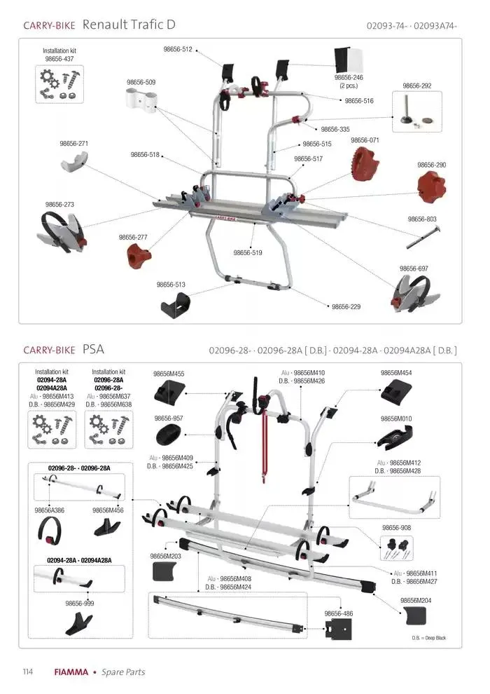 Spare parts catalogo 2025 da 14 gennaio a 31 dicembre di 2025 - Pagina del volantino 114