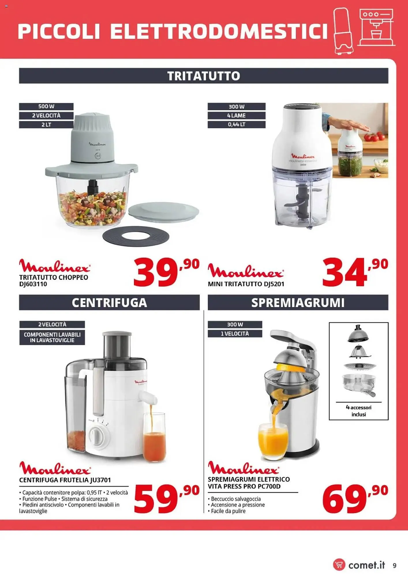Volantino Comet da 19 febbraio a 4 marzo di 2026 - Pagina del volantino 9