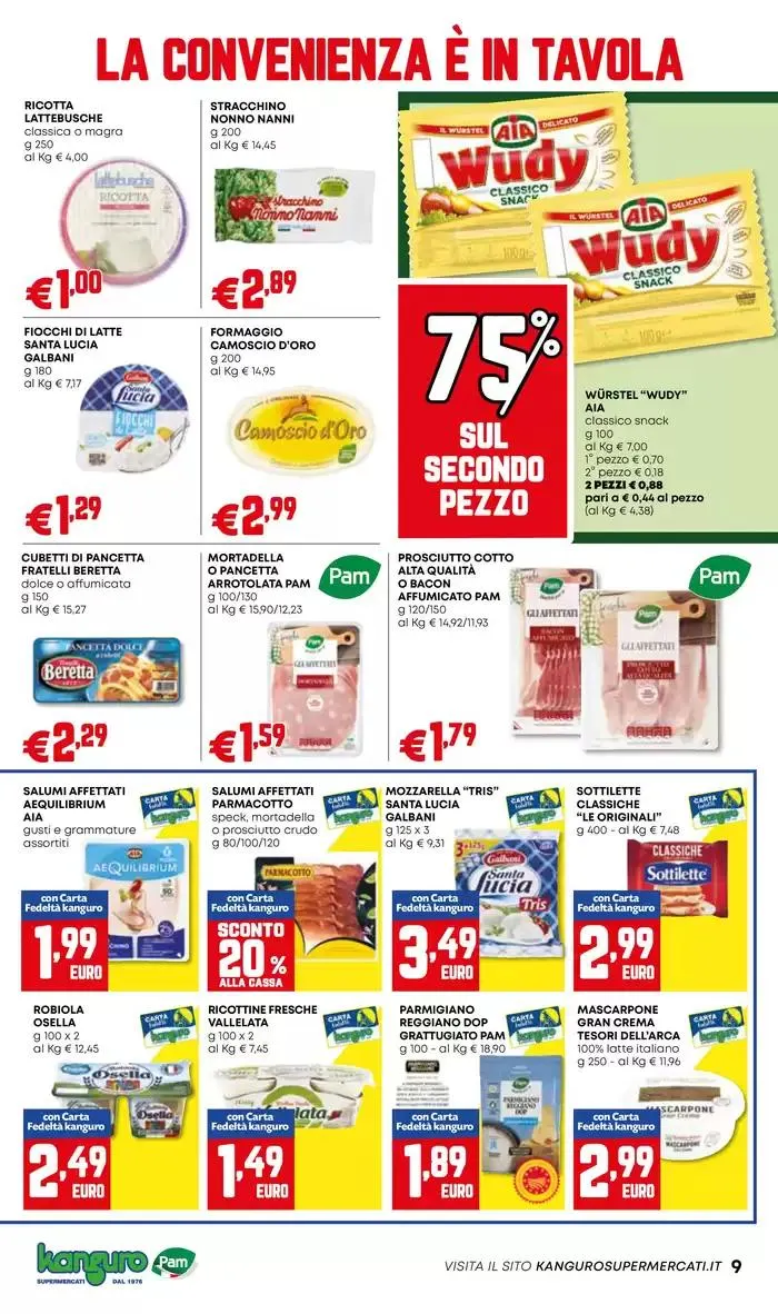 Piu a meno solo da noi da 3 aprile a 21 aprile di 2025 - Pagina del volantino 9