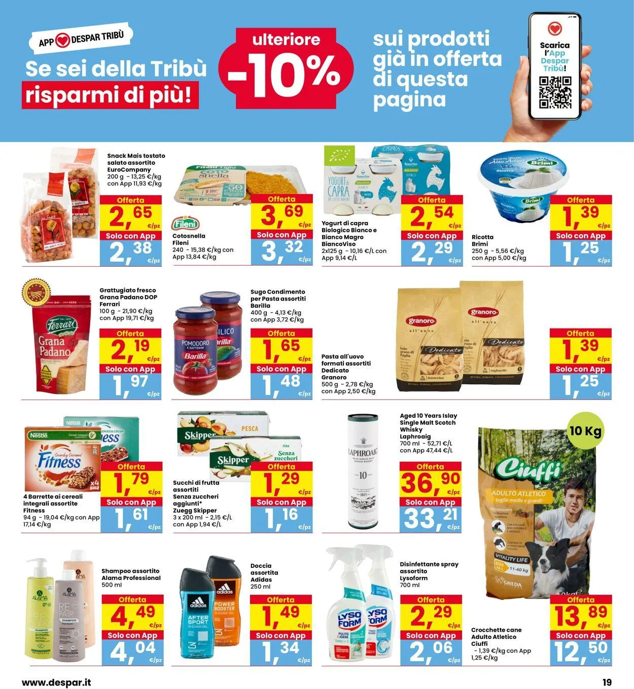 Interspar Volantino attuale da 31 luglio a 9 agosto di 2025 - Pagina del volantino 19