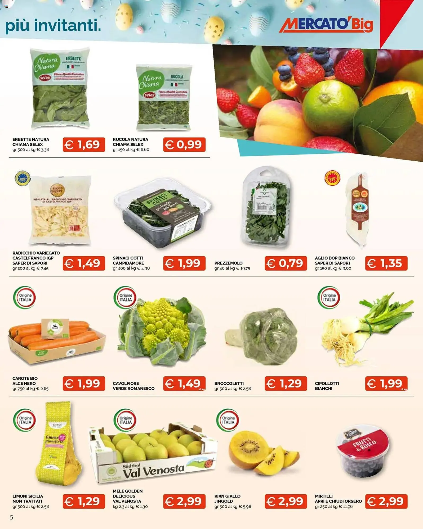 Volantino Mercatò Big da 23 marzo a 6 aprile di 2026 - Pagina del volantino 5
