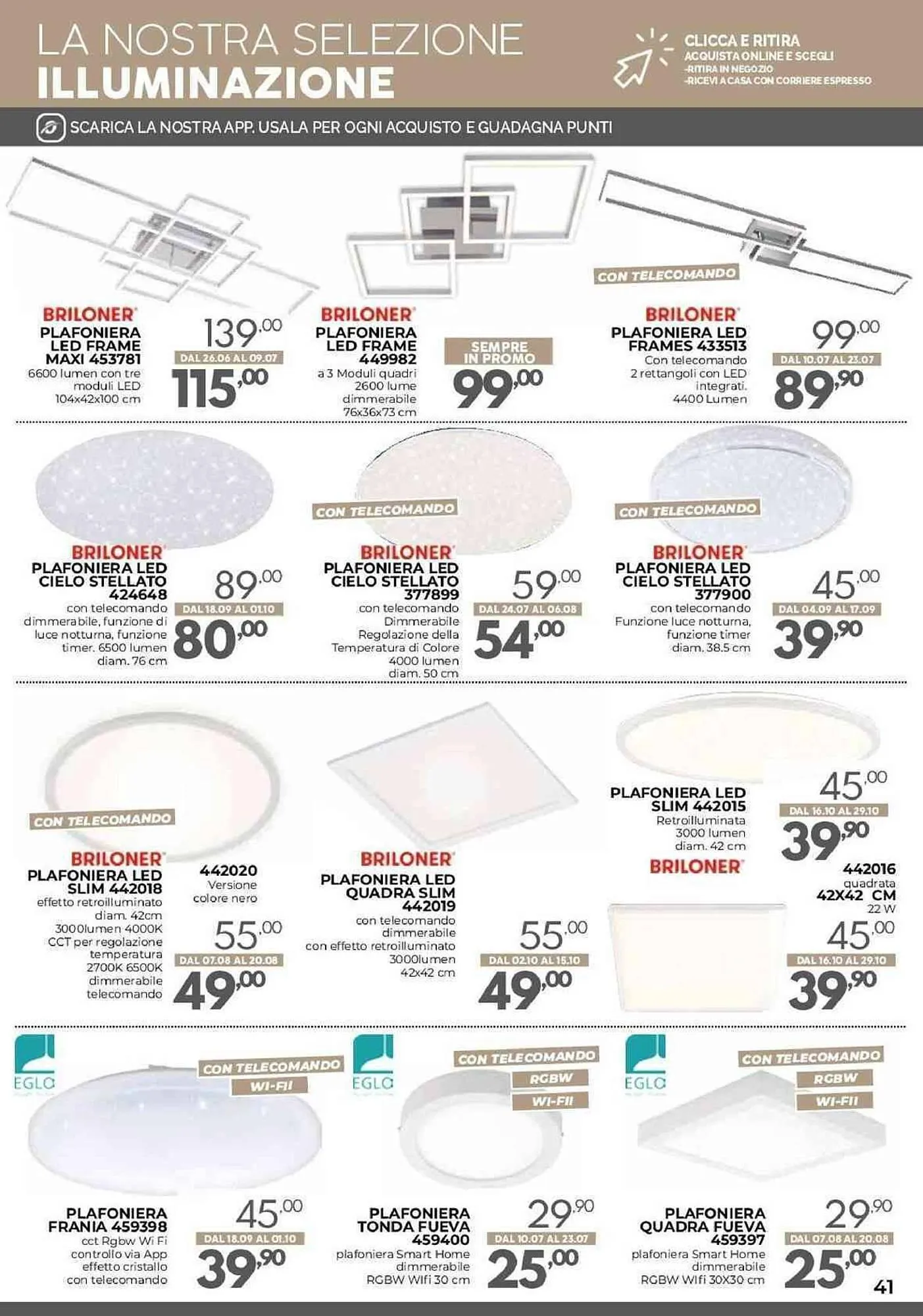 Volantino Orizzonte da 25 luglio a 31 dicembre di 2023 - Pagina del volantino 41