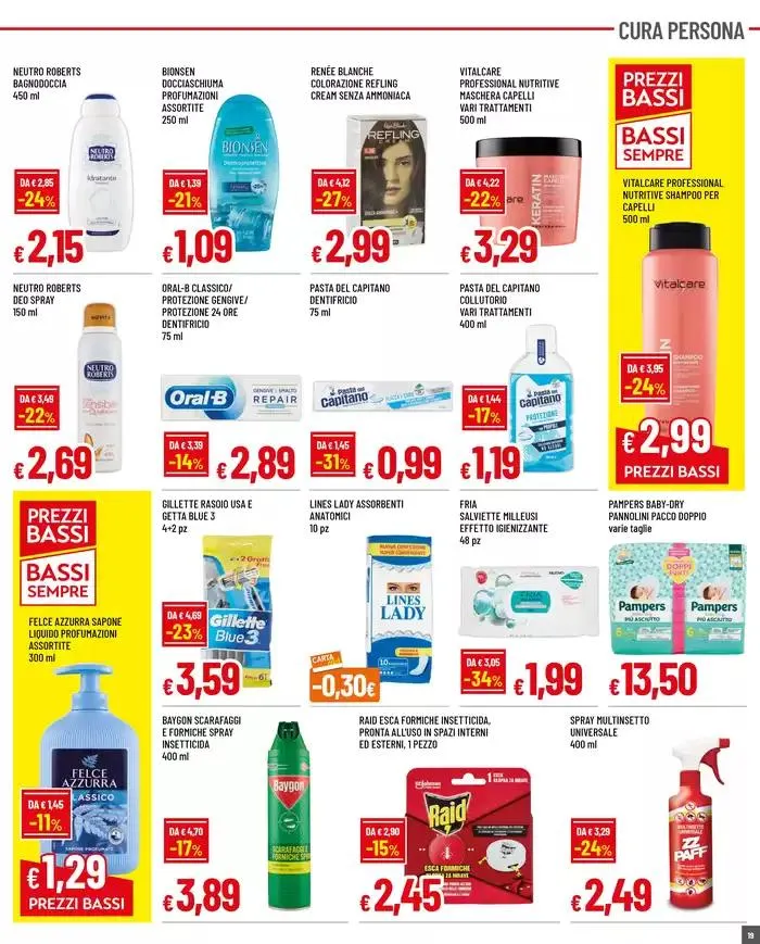 Prezzi ancora piu bassi da 8 maggio a 21 maggio di 2025 - Pagina del volantino 19