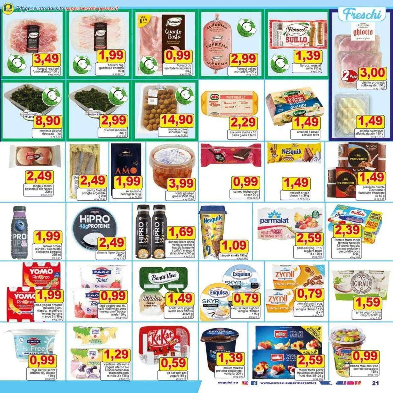 Pewex Volantino attuale da 14 novembre a 28 novembre di 2024 - Pagina del volantino 21