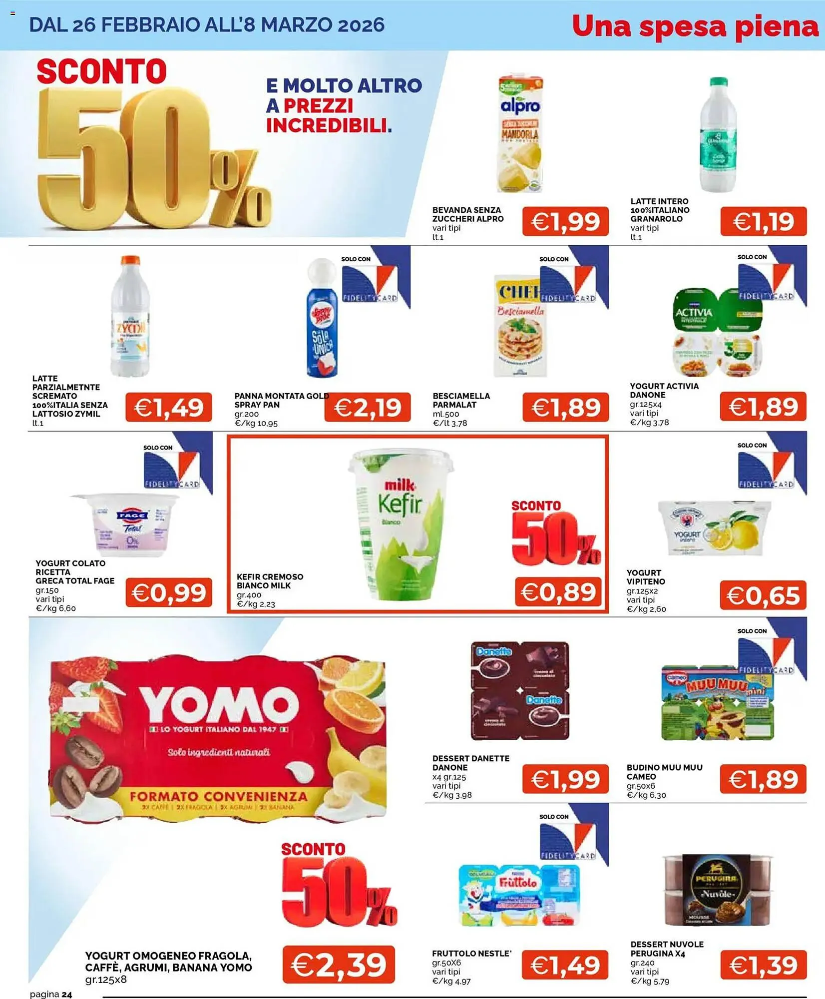 Volantino Mercatò da 26 febbraio a 8 marzo di 2026 - Pagina del volantino 24