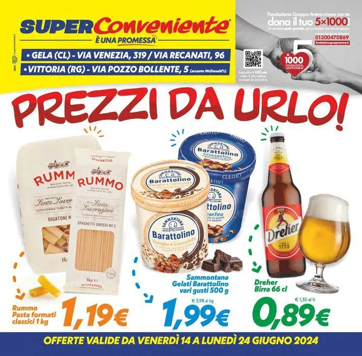 Prezzi da urlo! da 14 giugno a 24 giugno di 2024 - Pagina del volantino 1