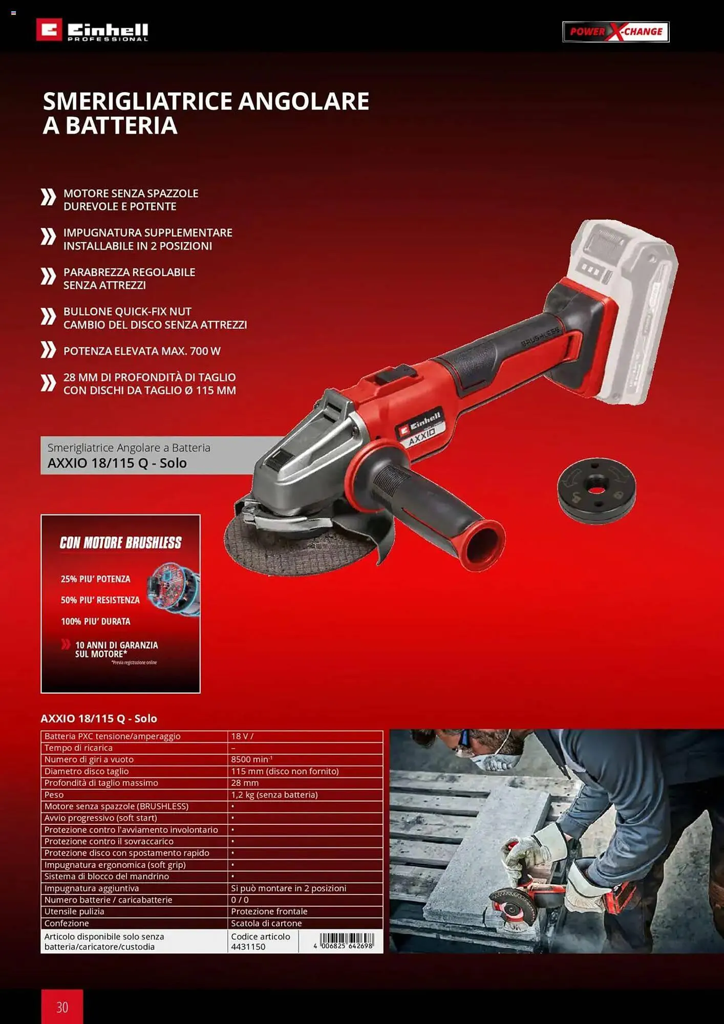 Volantino Einhell da 6 febbraio a 6 febbraio di 2026 - Pagina del volantino 30