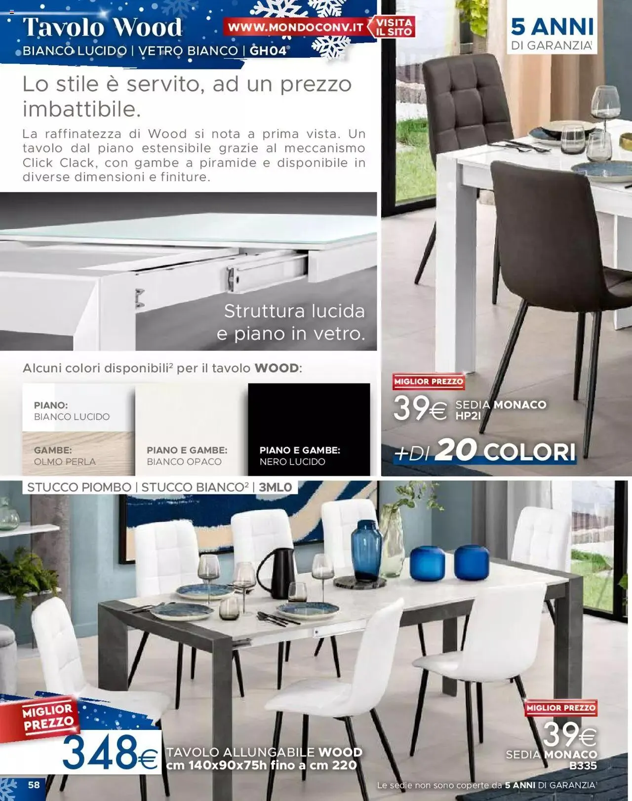 Mondo Convenienza - Catalogo Speciale Autunno da 1 novembre a 31 dicembre di 2023 - Pagina del volantino 60