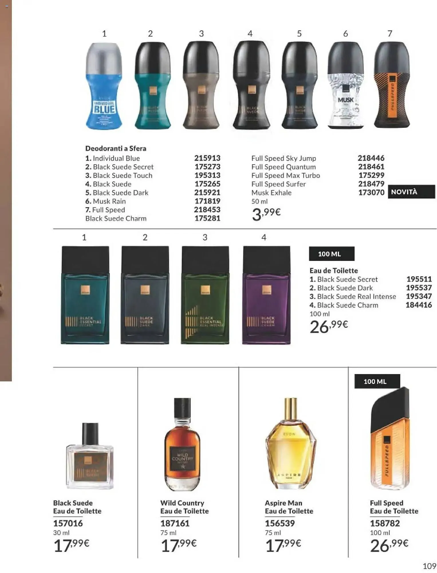 Catalogo Avon da 31 dicembre a 31 gennaio di 2026 - Pagina del volantino 109