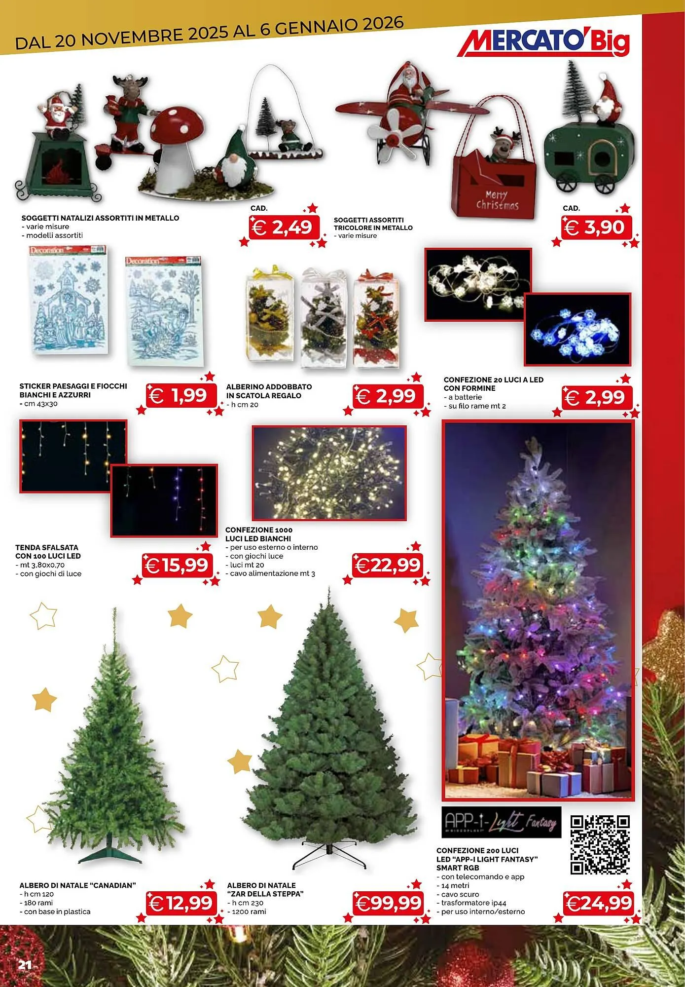 Volantino Mercatò Big da 20 novembre a 6 gennaio di 2026 - Pagina del volantino 21