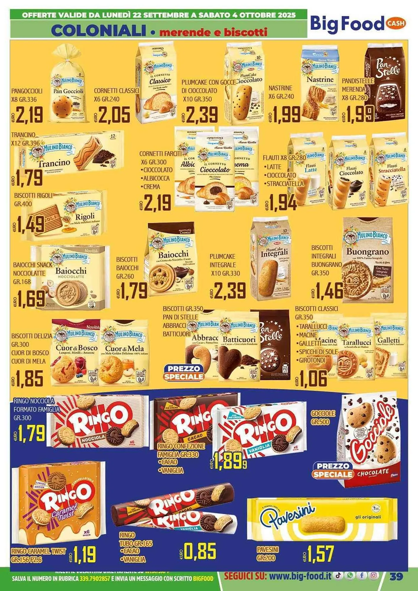 Volantino Big Food da 22 settembre a 4 ottobre di 2025 - Pagina del volantino 39